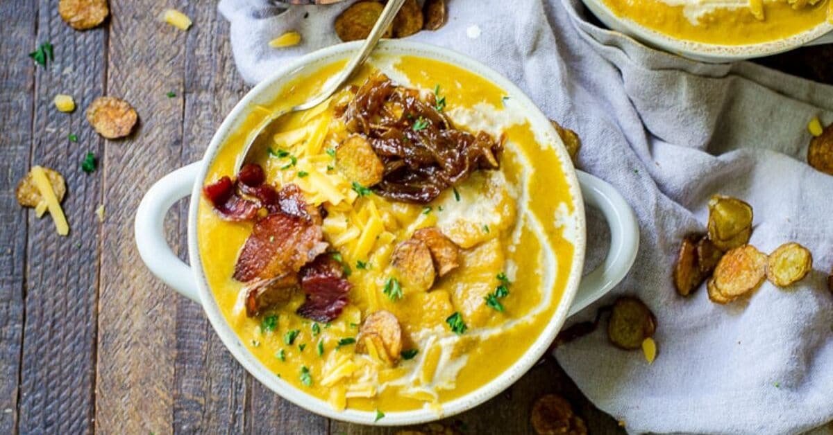 Loaded Pumpkin Soup Recipe