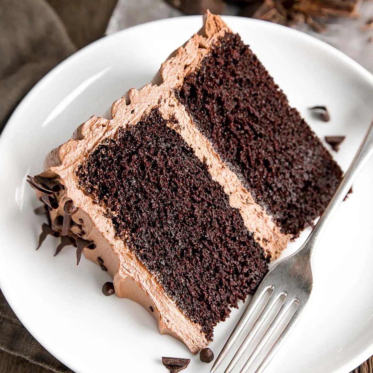 Delicious Homemade Chocolate Cake