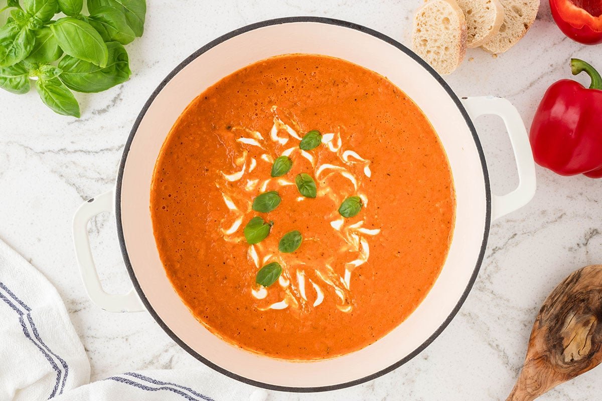 Roasted Red Pepper Soup