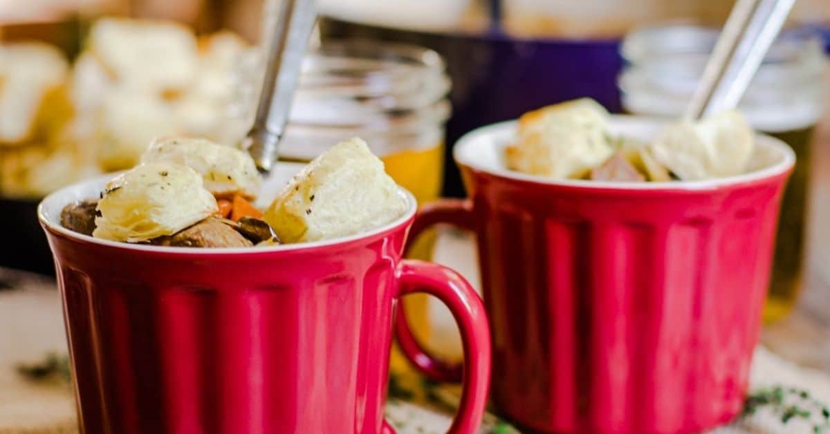 Steak and Ale Soup with Mushrooms Recipe