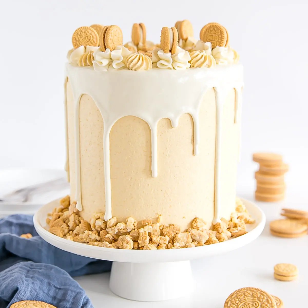 Golden Oreo Cake