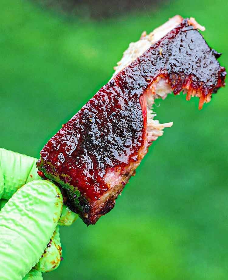 Pork Ribs Are Cooked