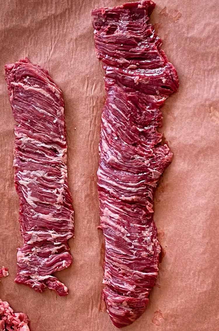 Inside and Outside Skirt Steak