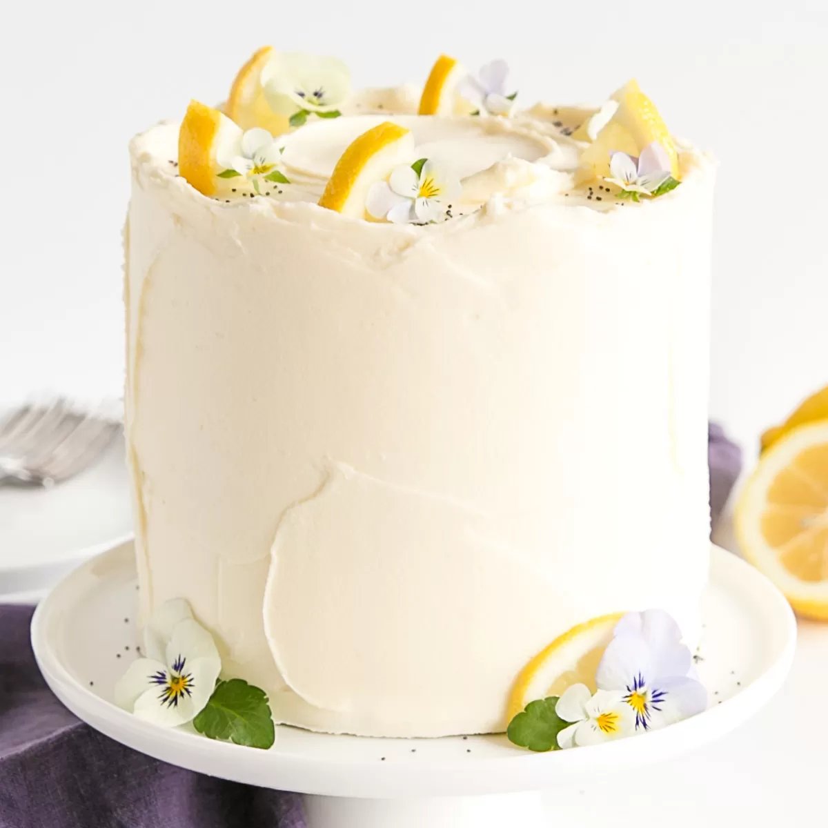 Lemon Poppy Seed Cake