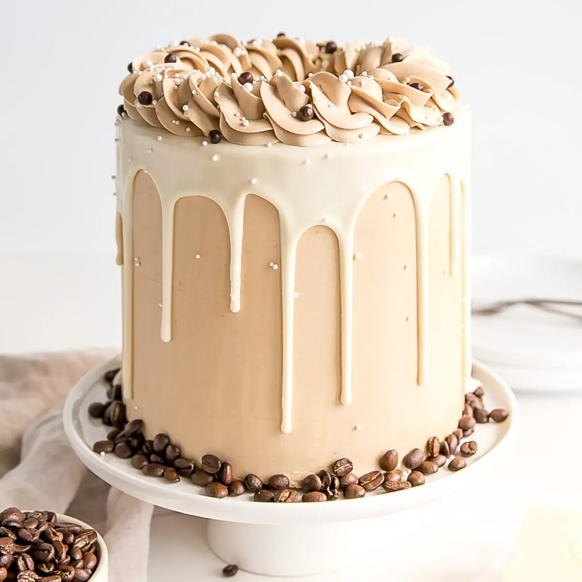 White Chocolate Mocha Cake
