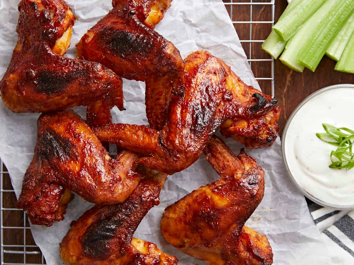 Crispy BBQ Chicken Wings