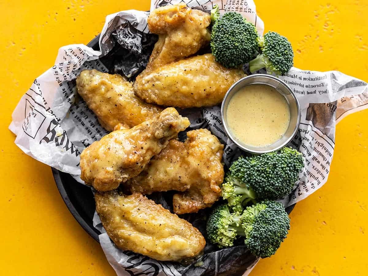 Honey Mustard Chicken Wings – Crispy and Oven-Baked
