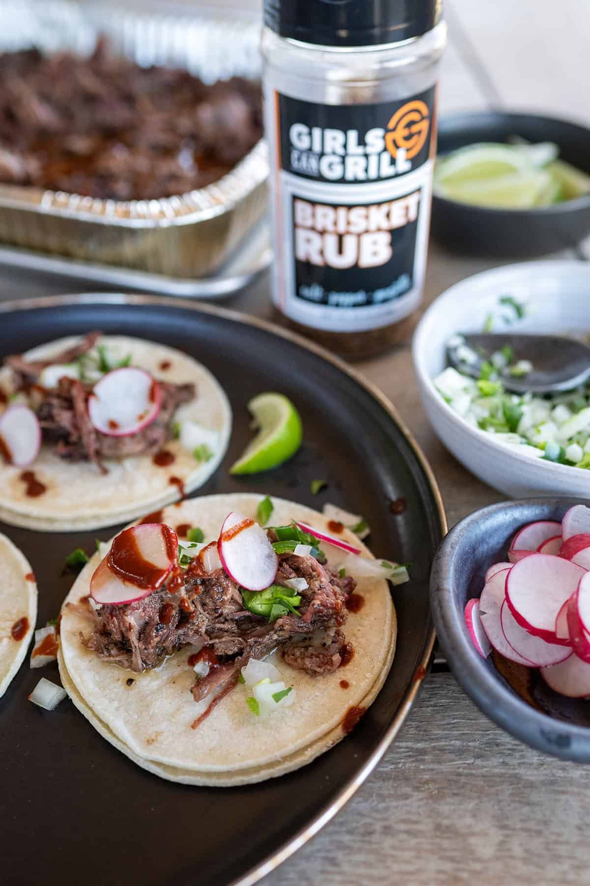 Smoked Brisket Tacos