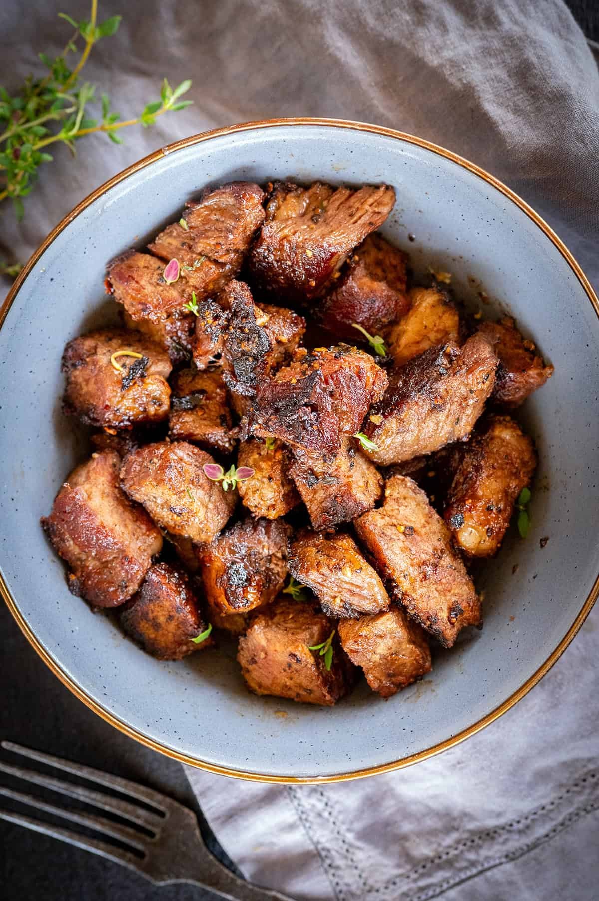 Garlic Butter Steak Bites
