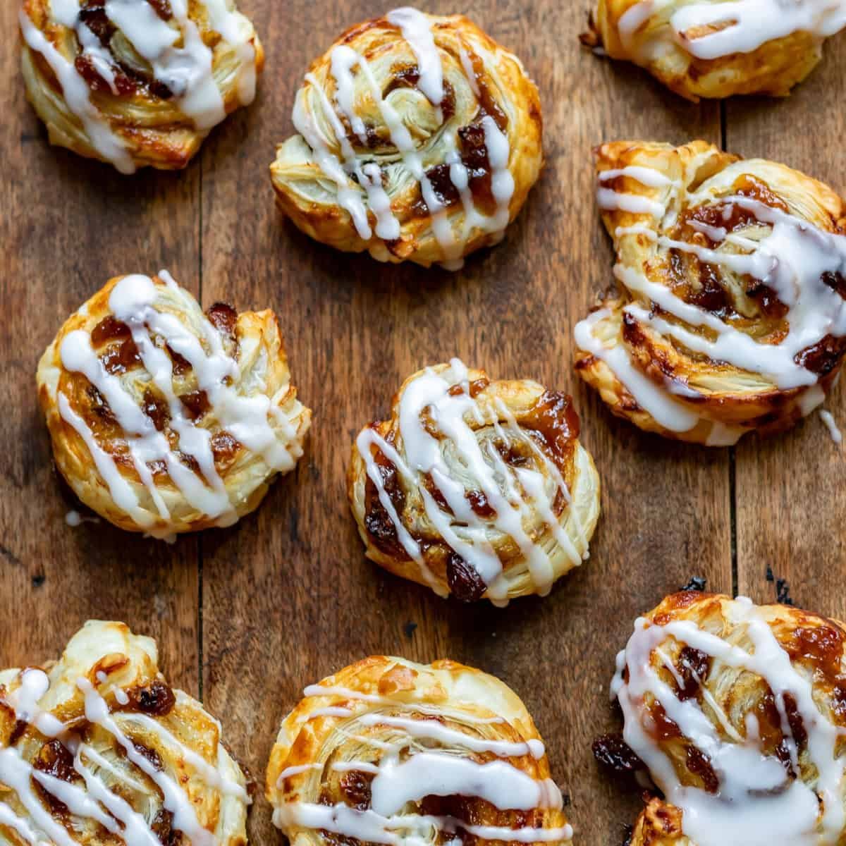 Mincemeat Pinwheels – Vegetarian Desserts