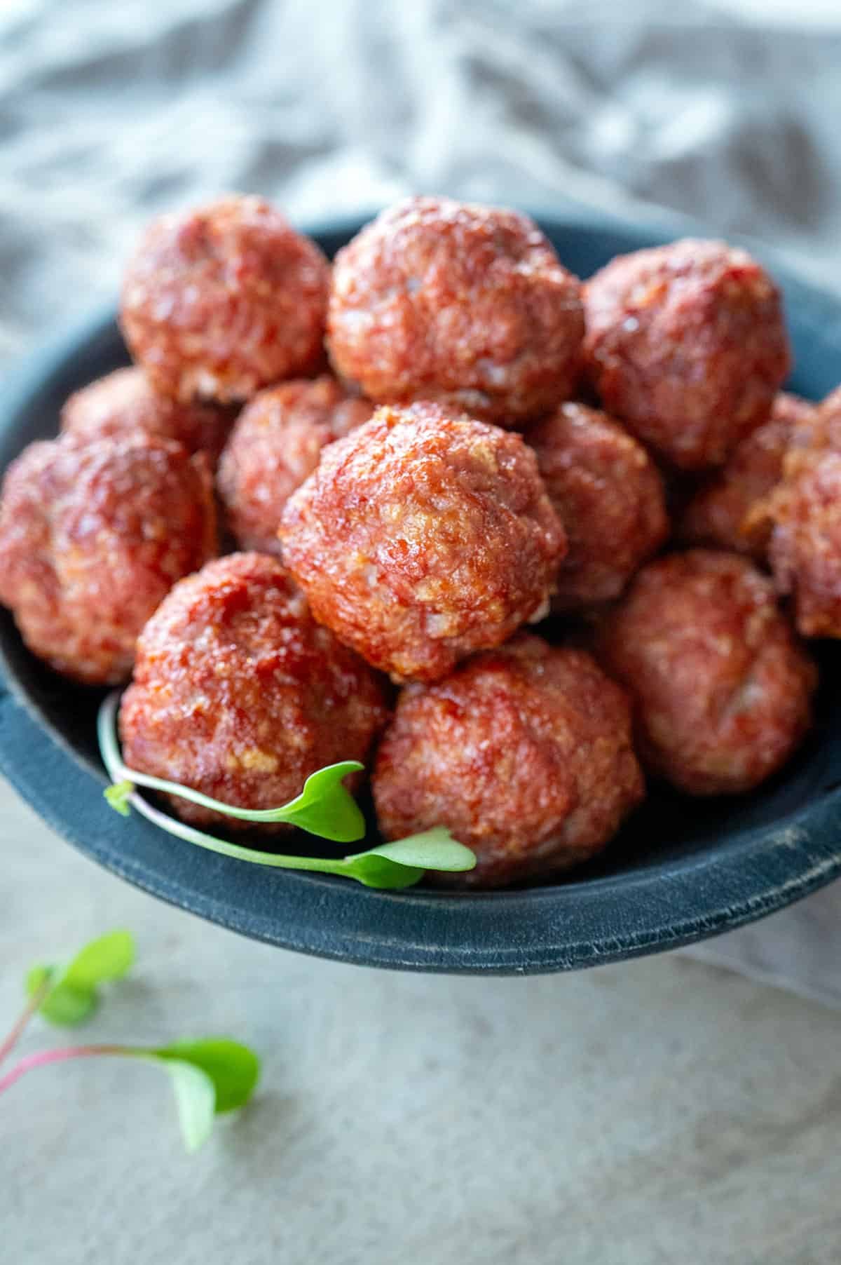 Smoked Pastrami Meatballs