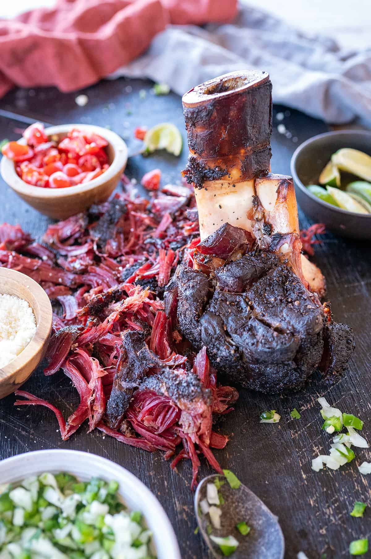 Smoke Pastrami-Style Beef Shank