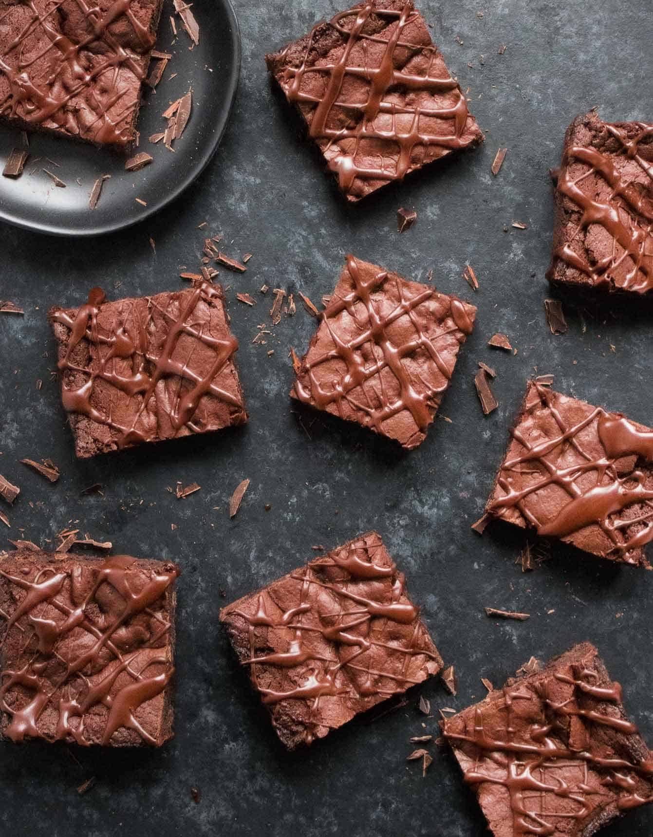 Bowl-Licking Vegan Mocha Brownies