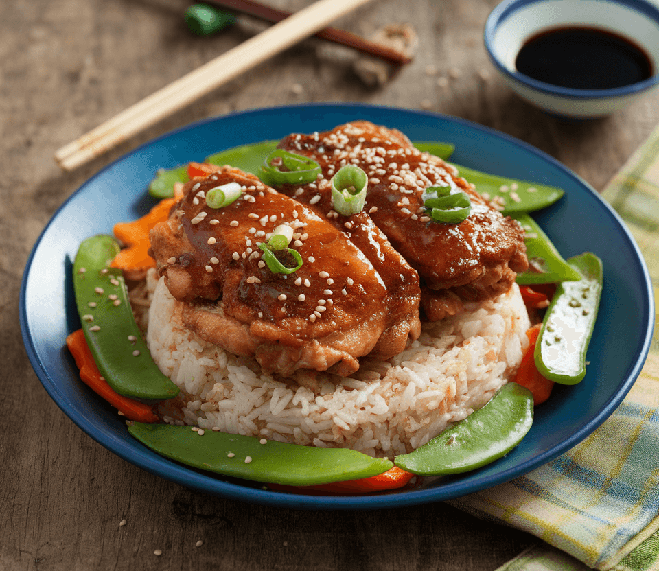 Crispy Five-Spice Roast Chicken Thighs à la Chinese