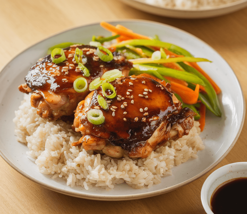Teriyaki Chicken Thighs – Sweet, Sticky, and Absolutely Irresistible