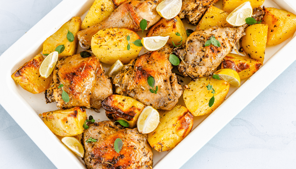 One-Pan Chicken and Potatoes