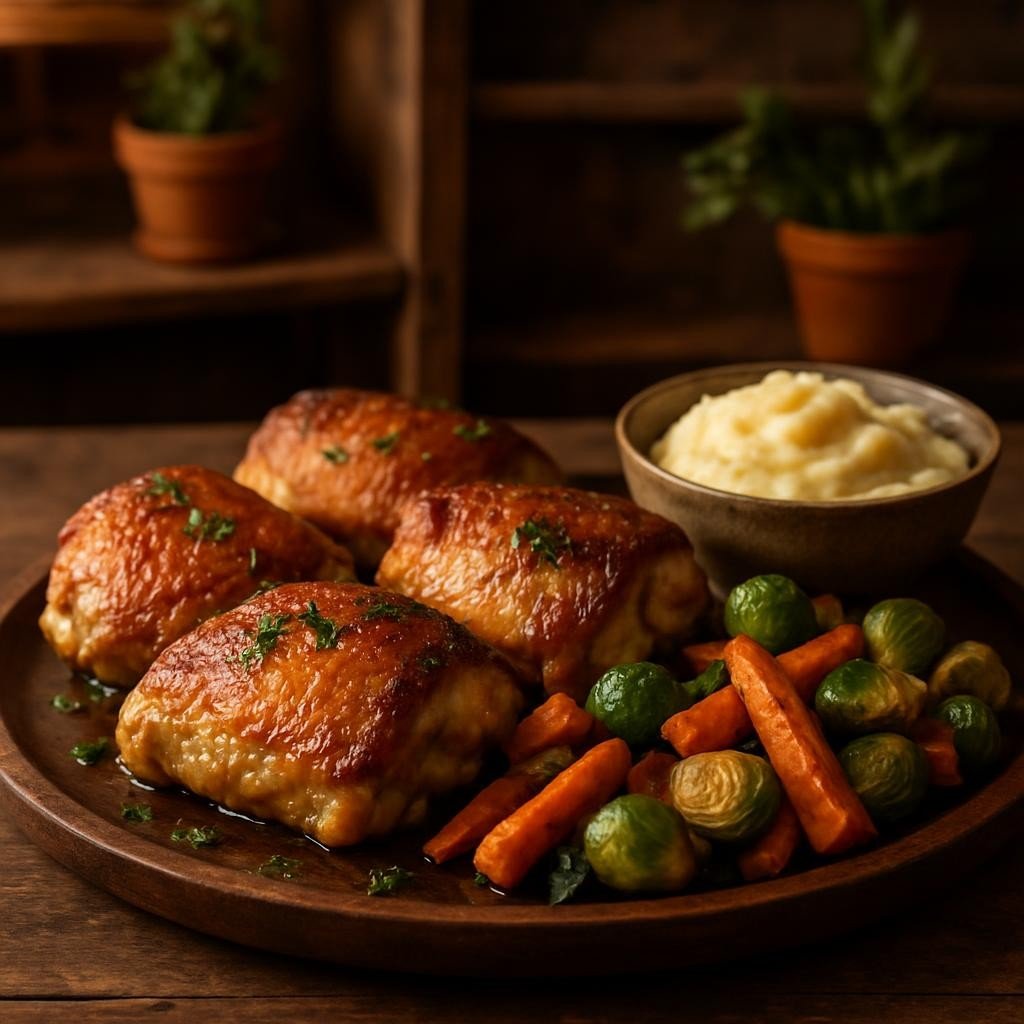 Cast Iron Chicken Thighs – Always Juicy and Crispy