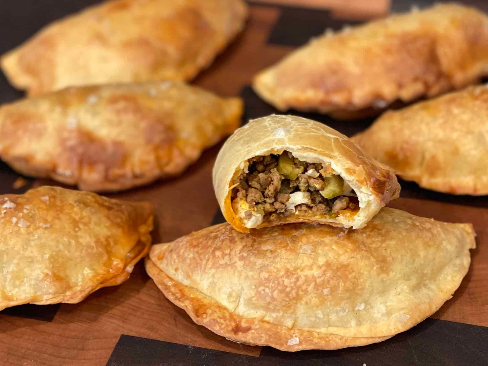 Ground Beef Empanadas with Egg and Green Olives