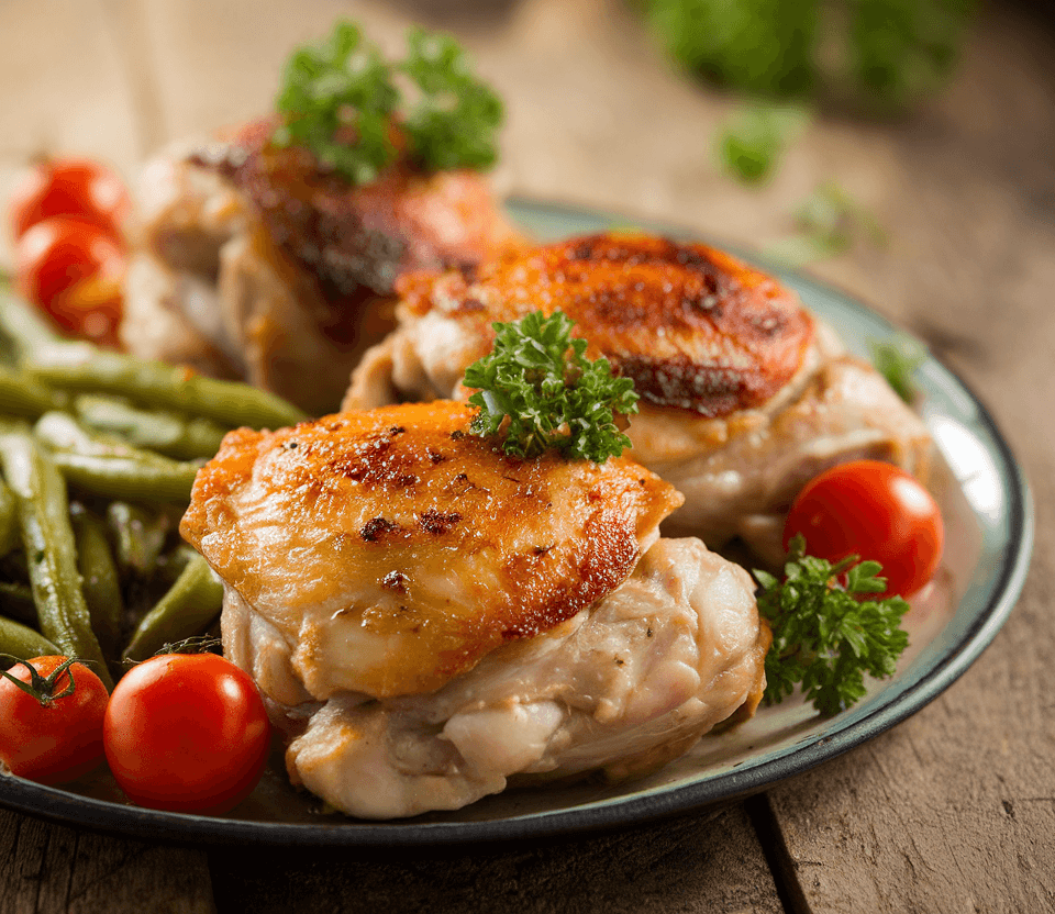 Crispy, Juicy Low Carb Chicken Thighs – Perfect for Keto