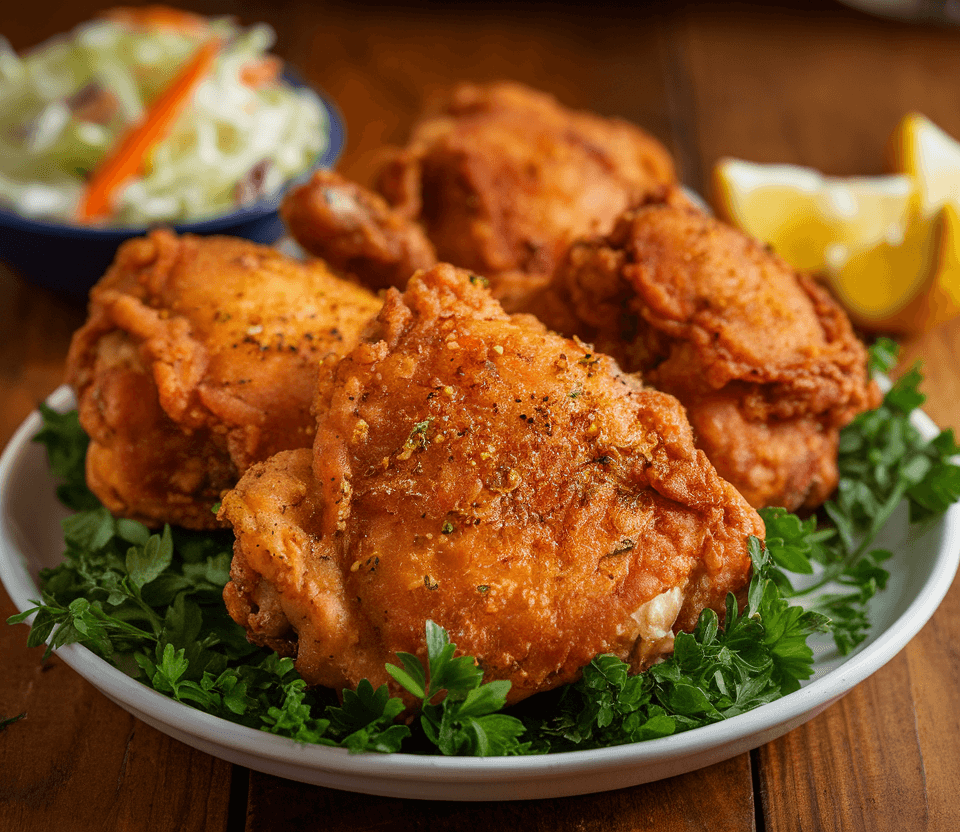 Crispy and Flavorful Fried Chicken Thighs