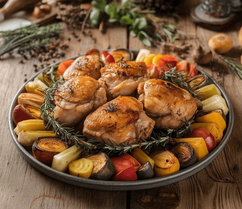 Oven-Baked Bone-In Chicken Thighs for Effortless Dinners