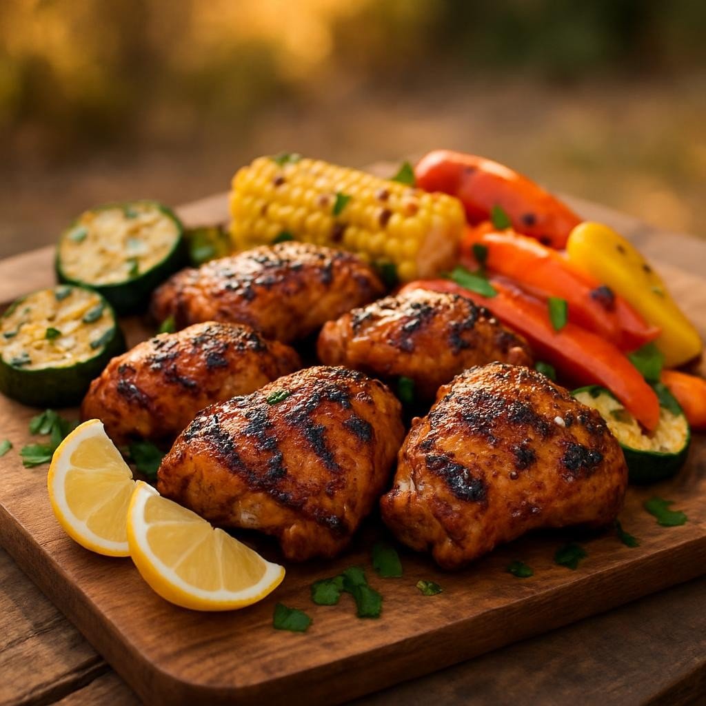 Smoky and Juicy Perfection: Traeger Grilled Chicken Thighs