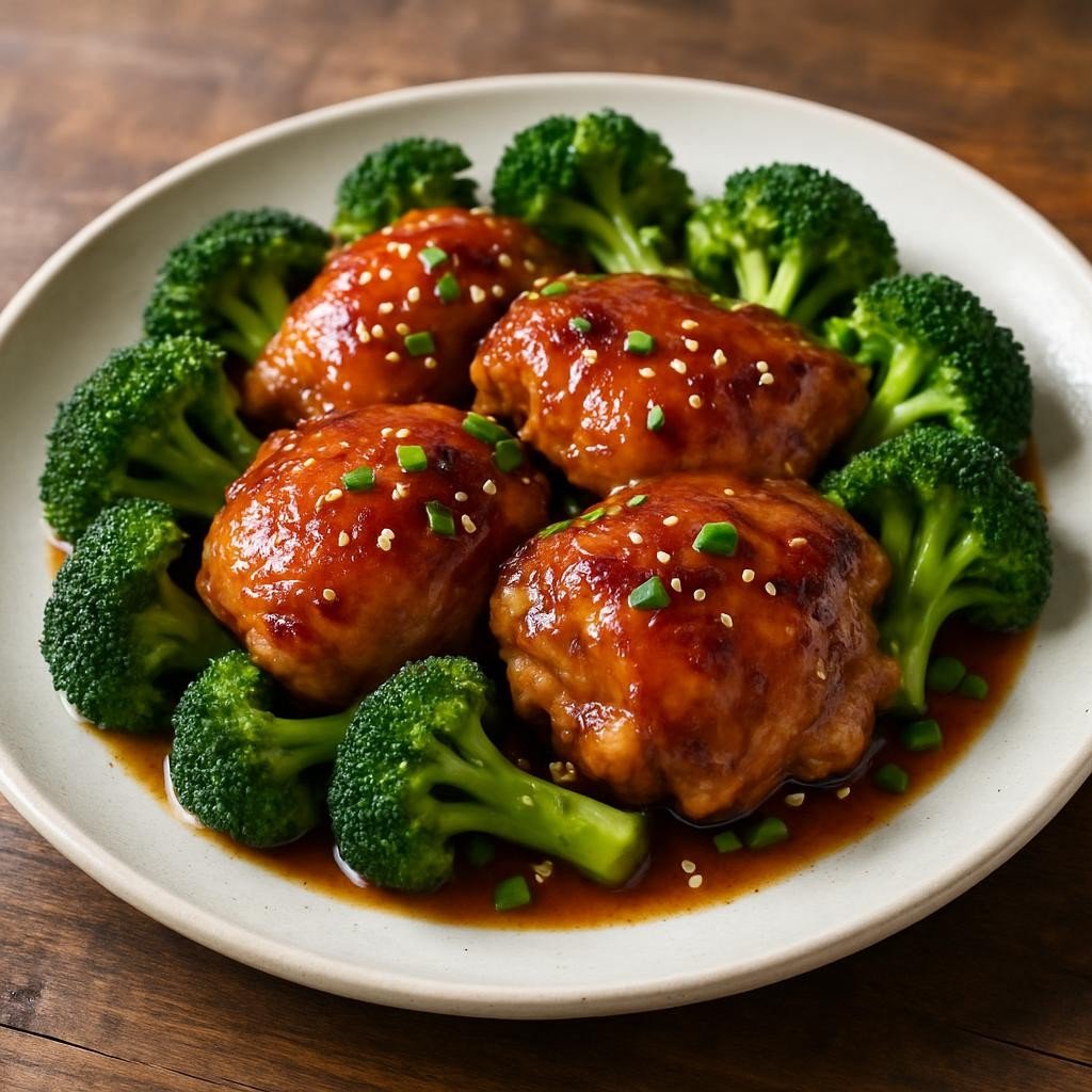 Chicken Thighs with Broccoli – An Easy One-Pan Dish