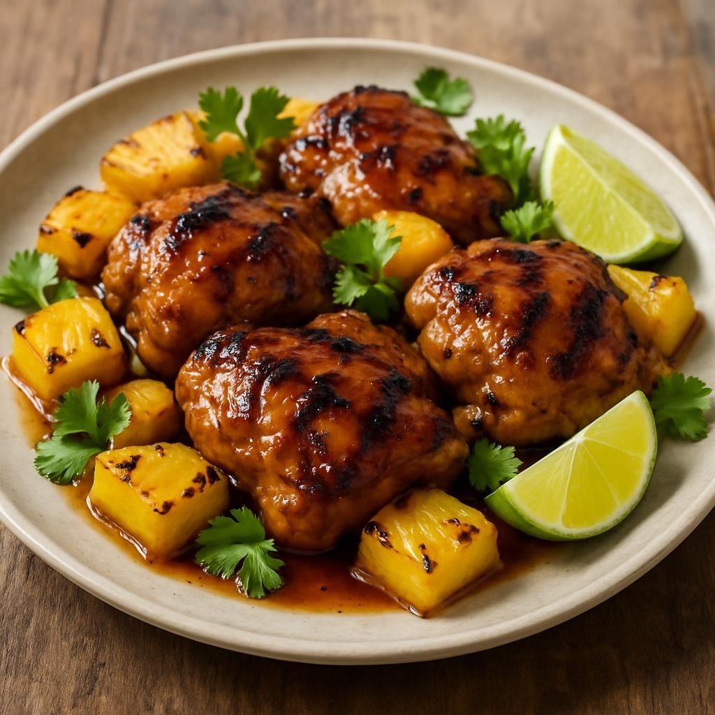 Pineapple Chicken Thighs – Sweet, Savory, and Succulent