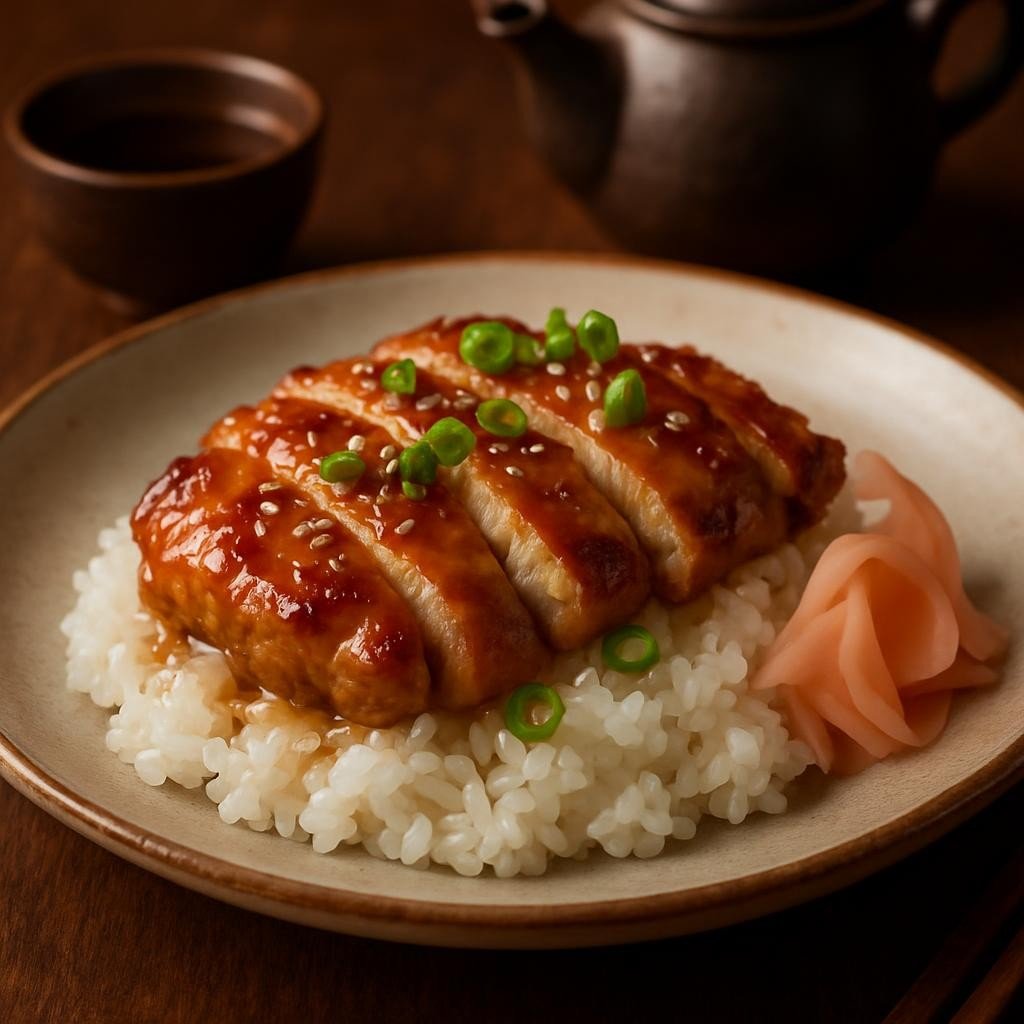 Japanese Chicken Thighs with Sushi Rice – A Delicious Asian Culinary Experience