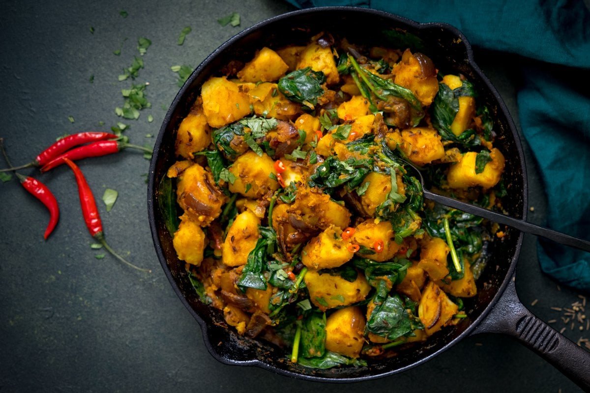 Saag Aloo – Nicky’s Kitchen Sanctuary