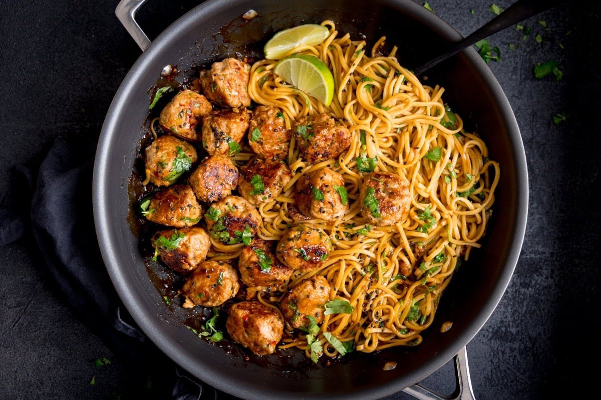 Pork and Lemongrass Meatballs – Nicky’s Kitchen Sanctuary