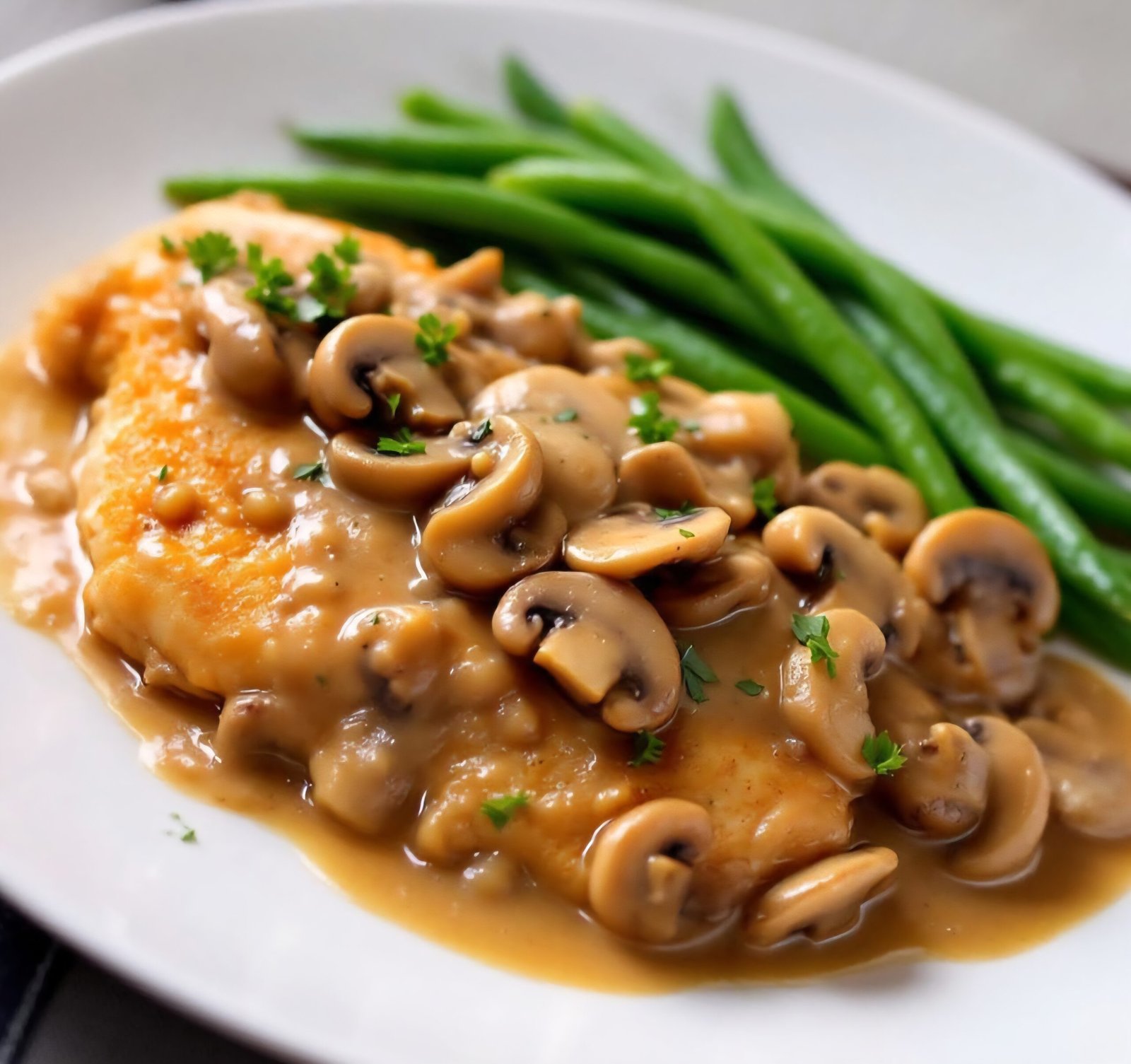 🍷 Chicken Marsala with Mushrooms