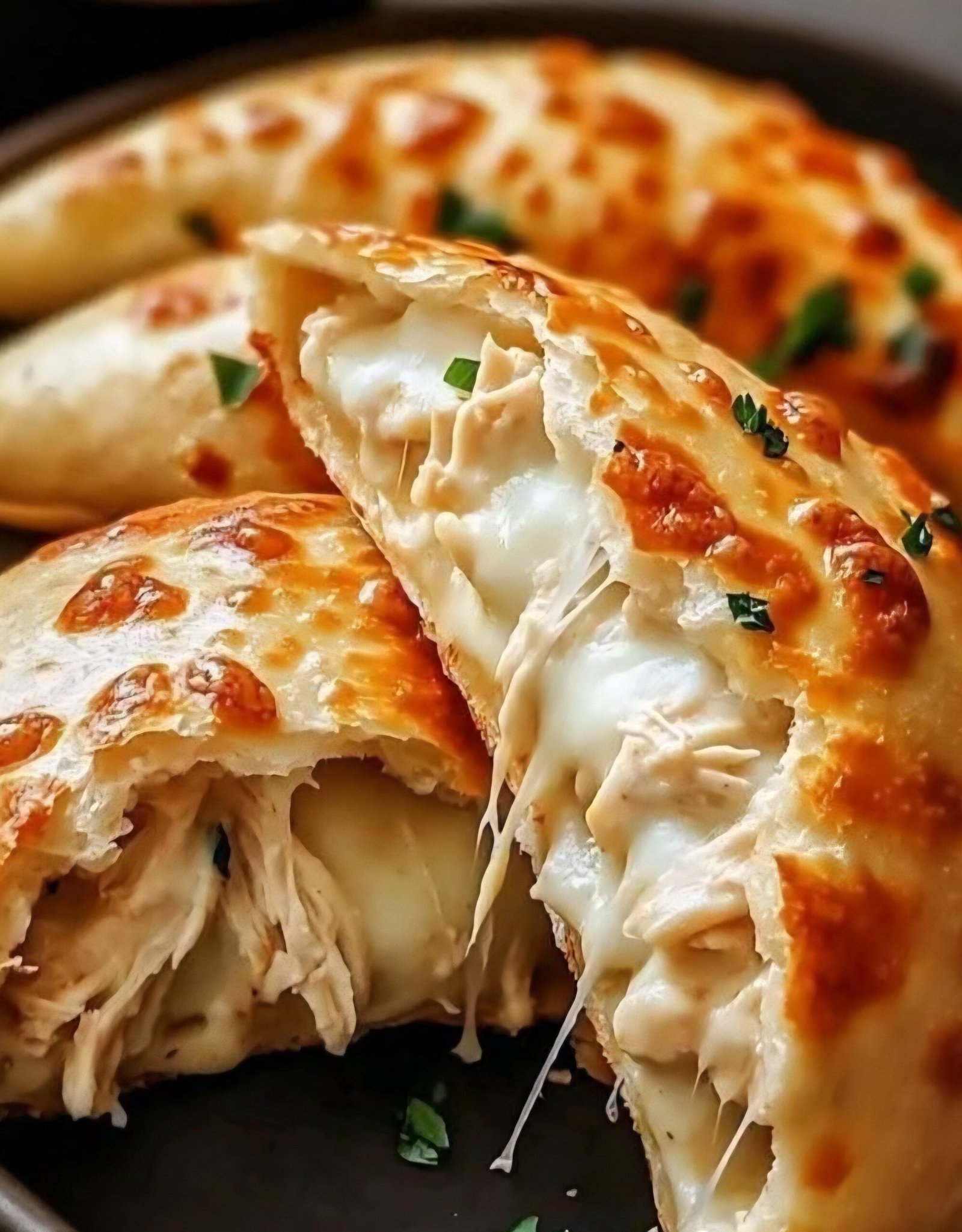 🥟 Chicken Alfredo Calzones
