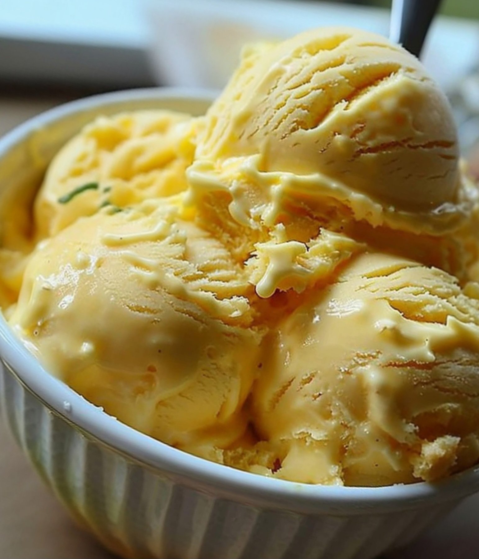 Homemade Mango Ice Cream – Creamy, Tropical & Refreshing