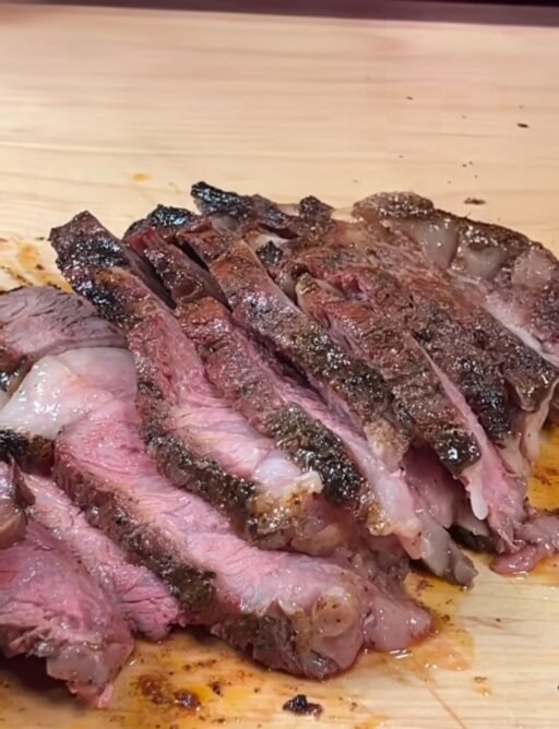 Grilled Tomahawk Steak with Herb Butter